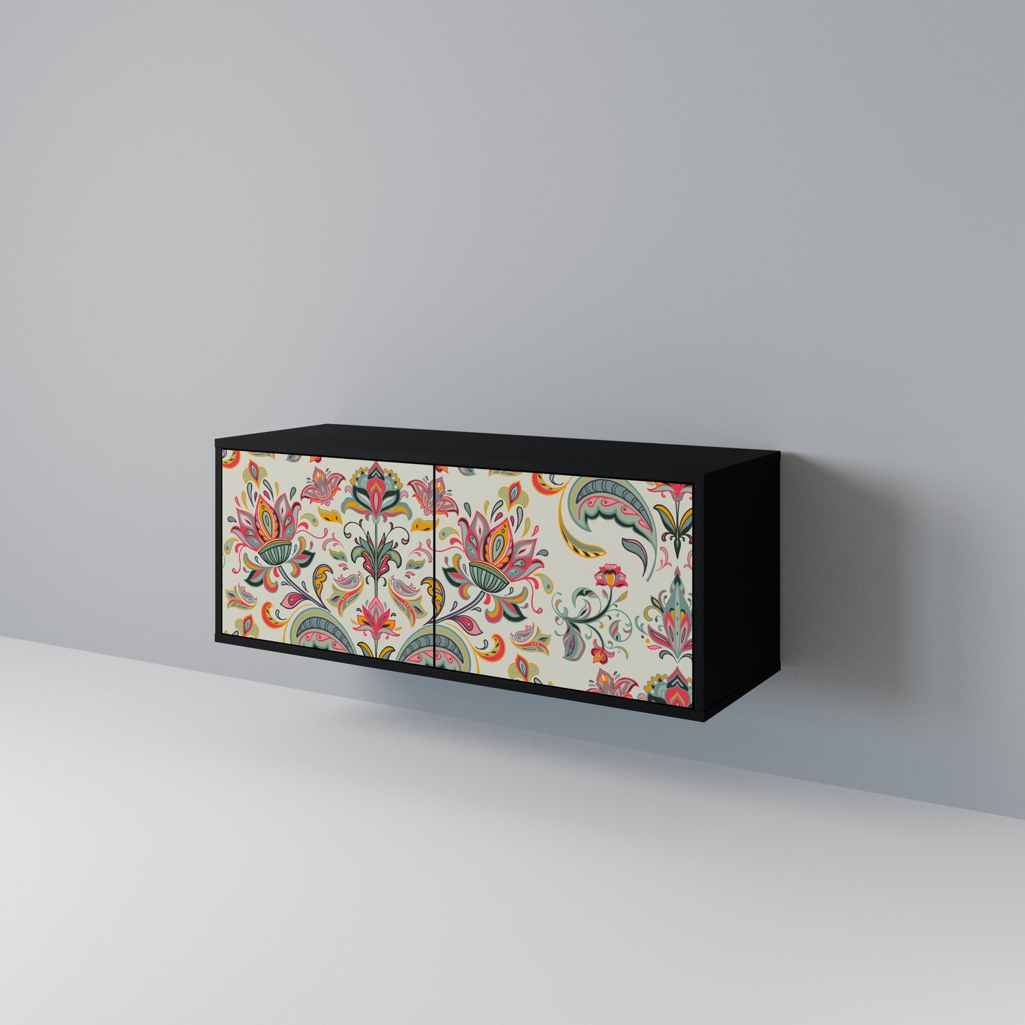 ORGANIC FOLKLORE Compact 2-Door TV Cabinet