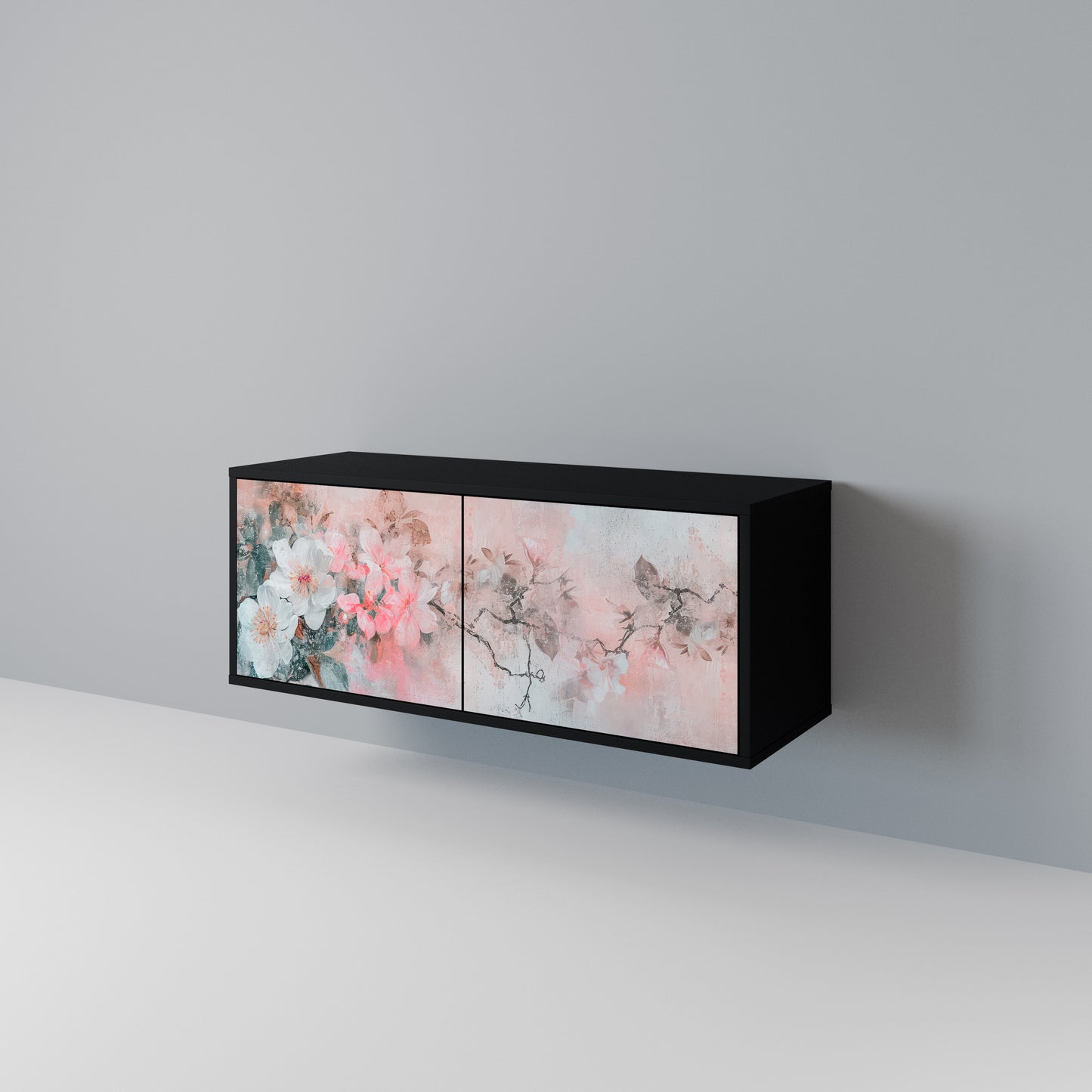 CHERRY BLOSSOM Compact 2-Door TV Cabinet