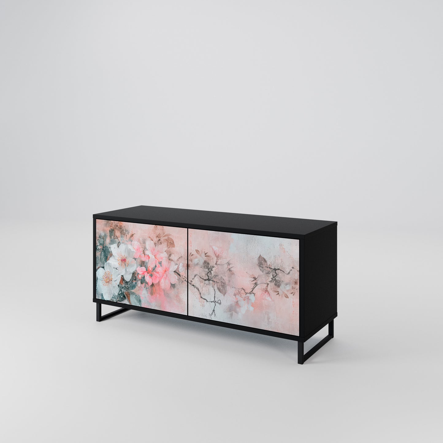 CHERRY BLOSSOM Compact 2-Door TV Cabinet