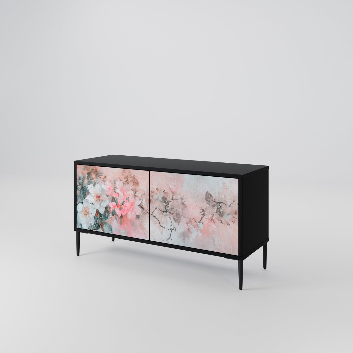 CHERRY BLOSSOM Compact 2-Door TV Cabinet