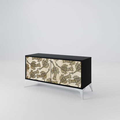 ALMONDINE SONGBIRD Mobile TV Compatto a 2 Ante