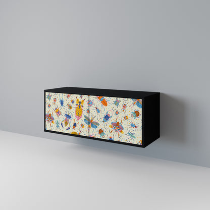 COLORFUL INSECTS Mobile TV Compatto a 2 Ante