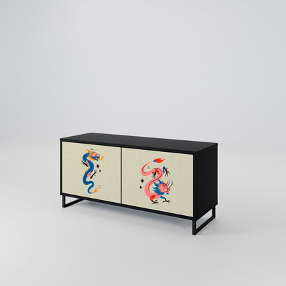 MYTHOLOGICAL CREATURES Mobile TV Compatto a 2 Ante