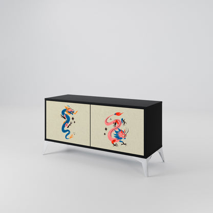 MYTHOLOGICAL CREATURES Mobile TV Compatto a 2 Ante