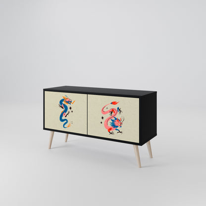 MYTHOLOGICAL CREATURES Mobile TV Compatto a 2 Ante