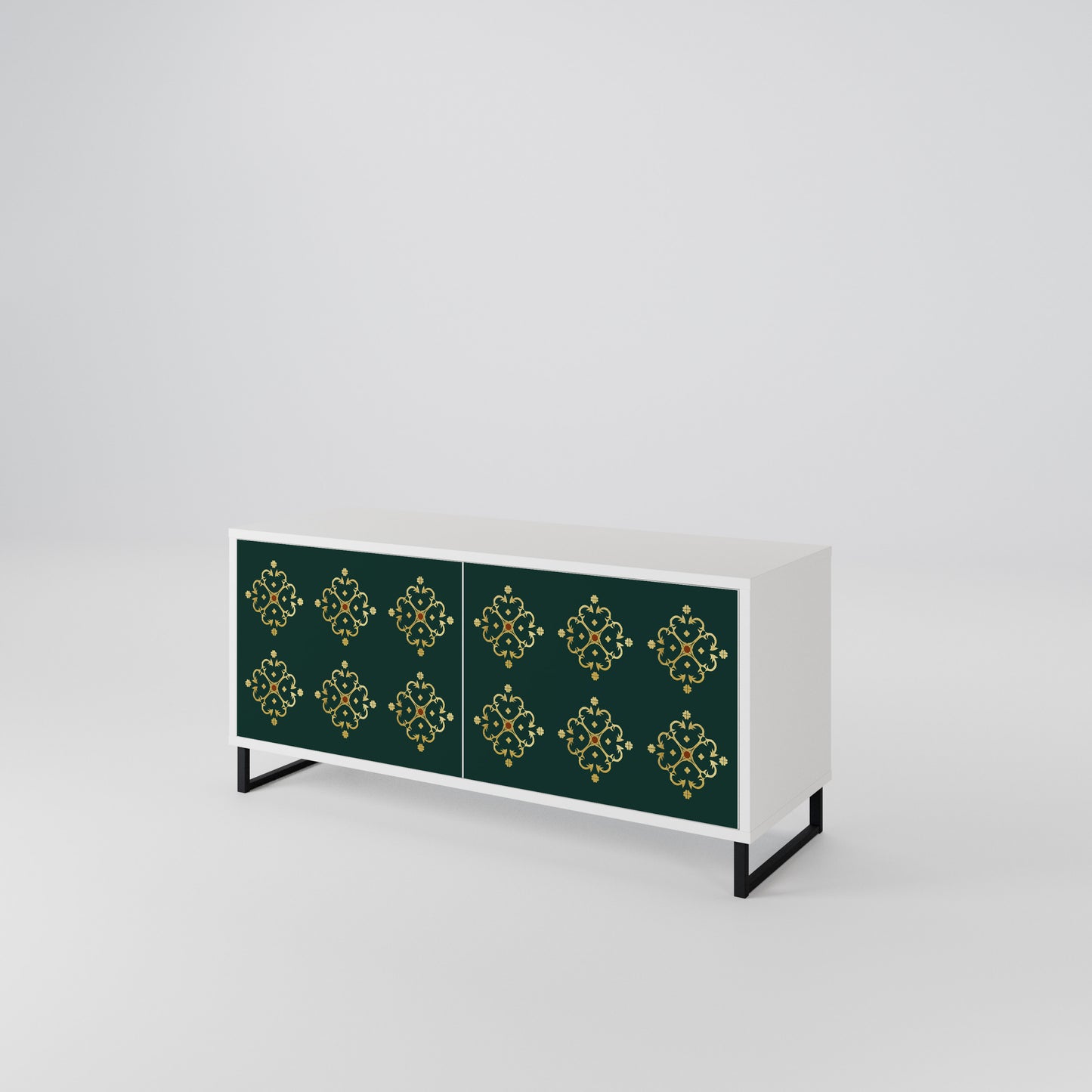 ROYAL MEDALLION Compact 2-Door TV Cabinet