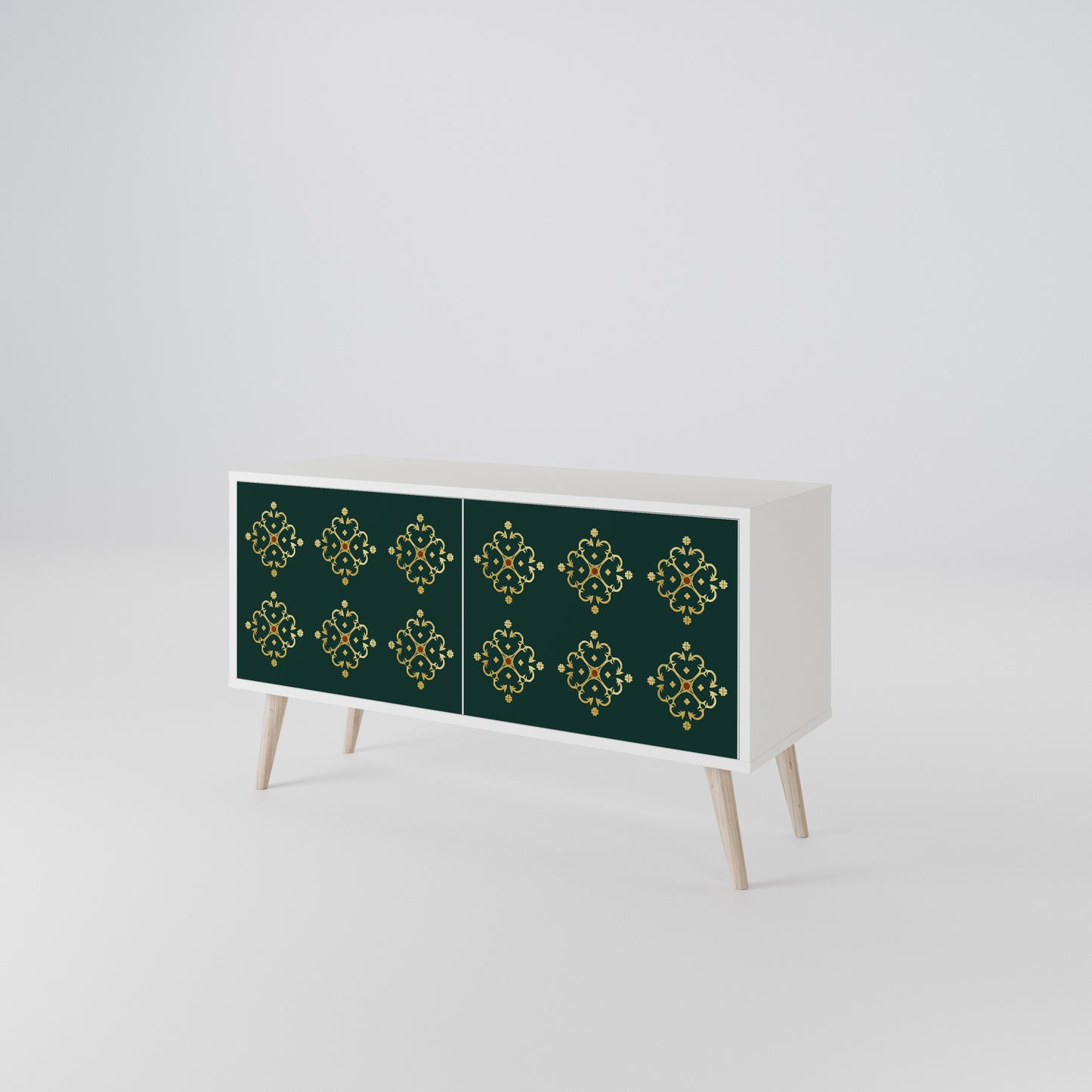 ROYAL MEDALLION Compact 2-Door TV Cabinet