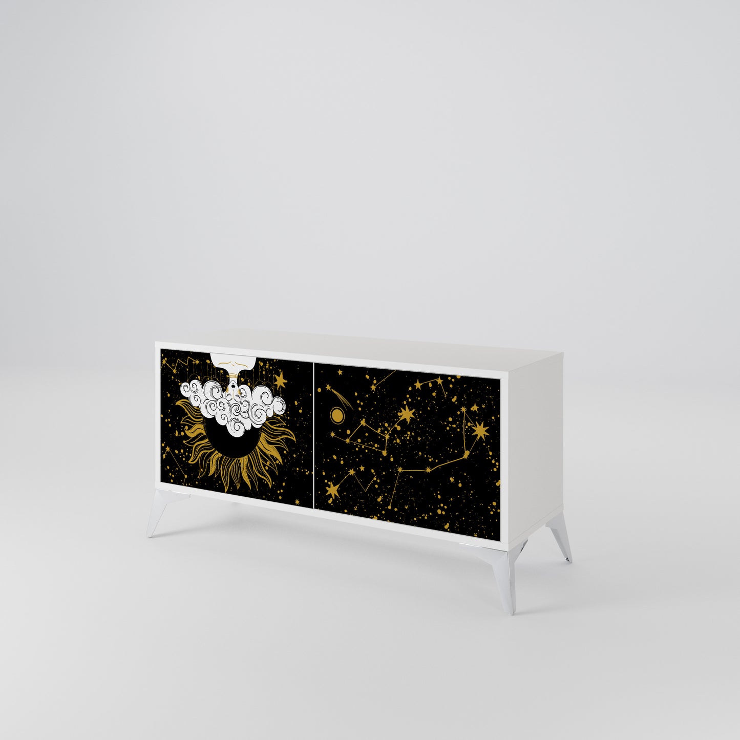 STELLAR CONSTELLATIONS Mobile TV Compatto a 2 Ante