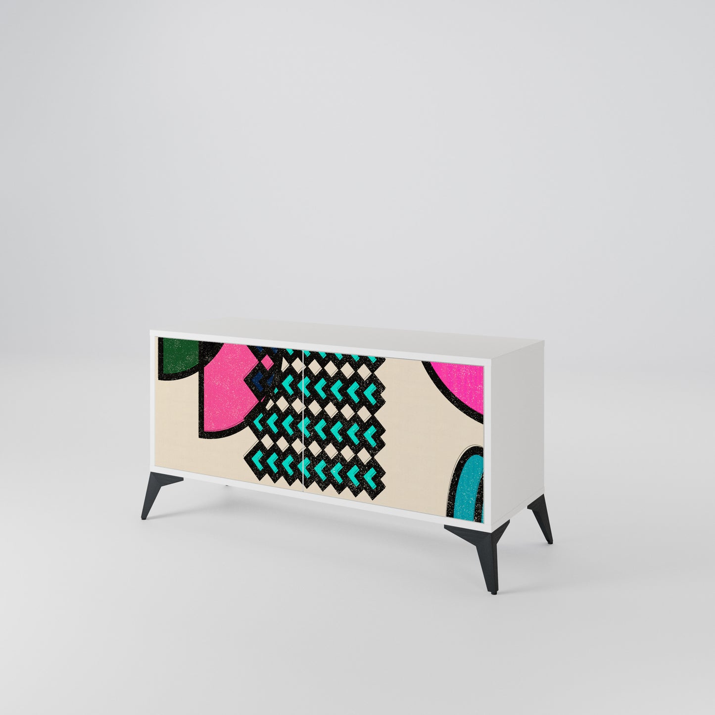 GEOMETRIC RHAPSODY Mobile TV Compatto a 2 Ante