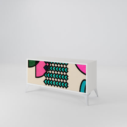 GEOMETRIC RHAPSODY Mobile TV Compatto a 2 Ante