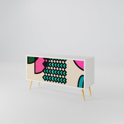 GEOMETRIC RHAPSODY Mobile TV Compatto a 2 Ante