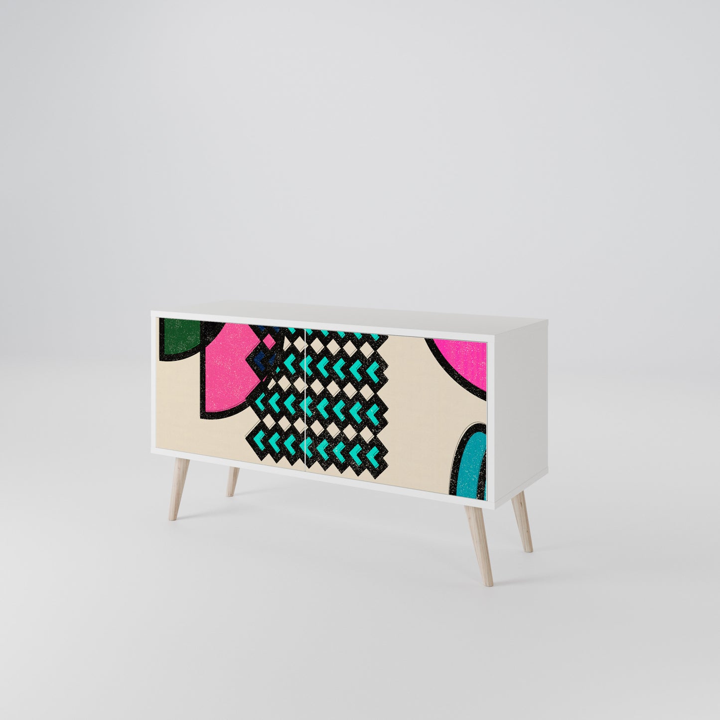 GEOMETRIC RHAPSODY Mobile TV Compatto a 2 Ante