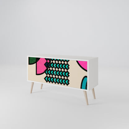 GEOMETRIC RHAPSODY Mobile TV Compatto a 2 Ante