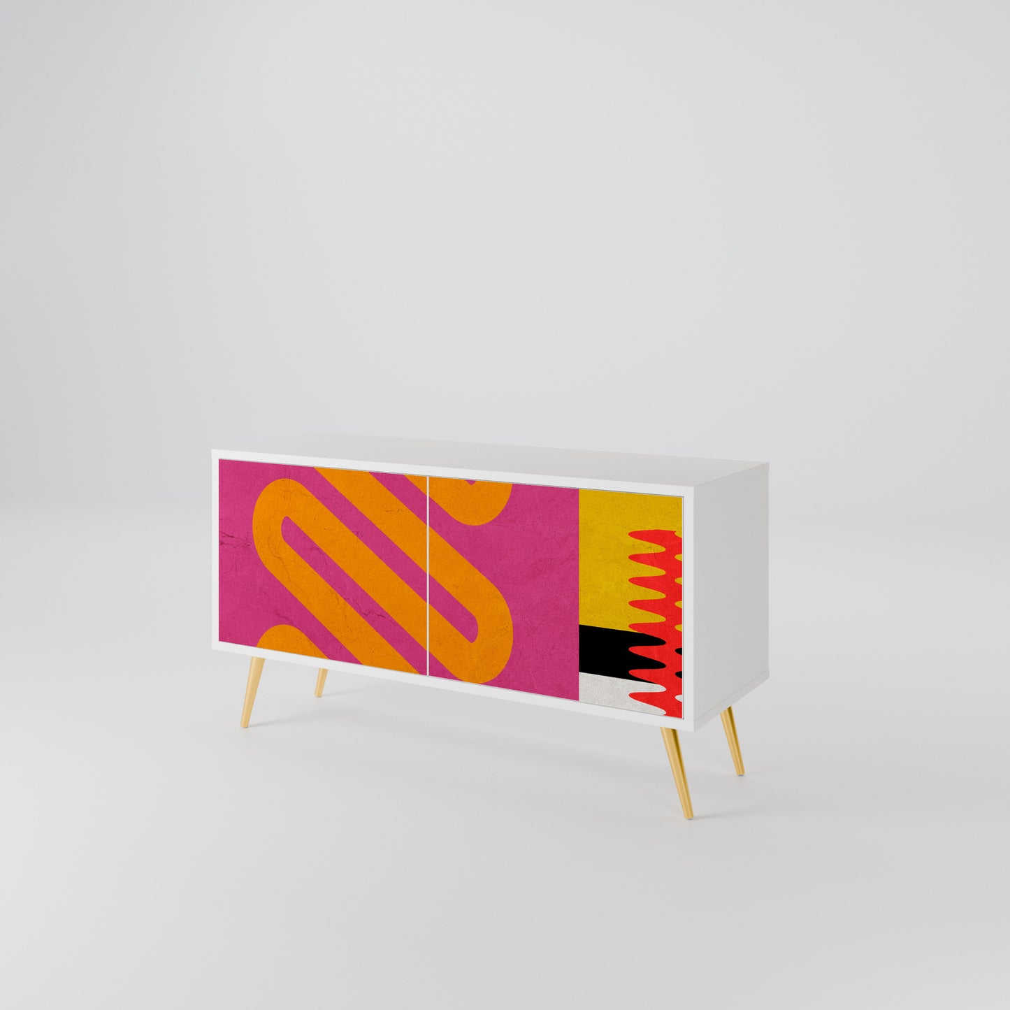 VIVID ART Mobile TV Compatto a 2 Ante