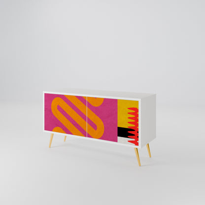 VIVID ART Mobile TV Compatto a 2 Ante