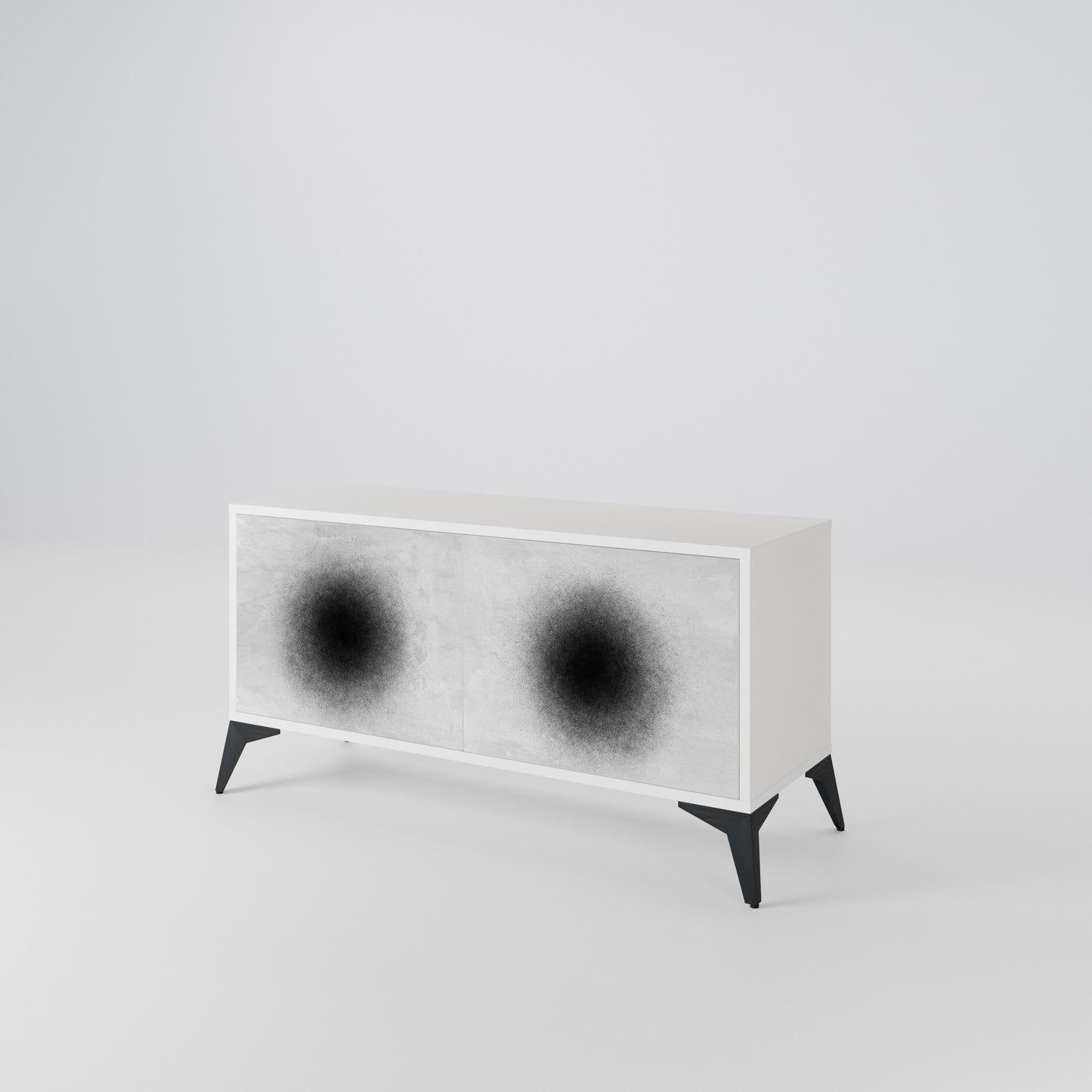 BLACK HOLE Mobile TV Compatto a 2 Ante