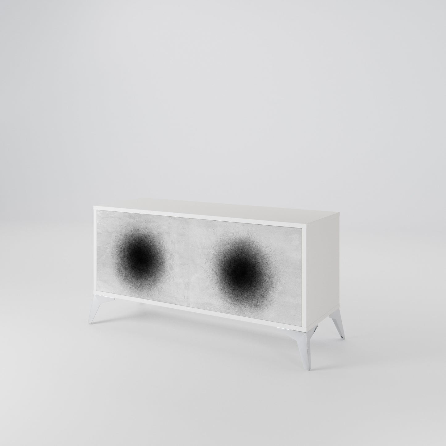 BLACK HOLE Mobile TV Compatto a 2 Ante