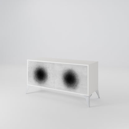 BLACK HOLE Mobile TV Compatto a 2 Ante