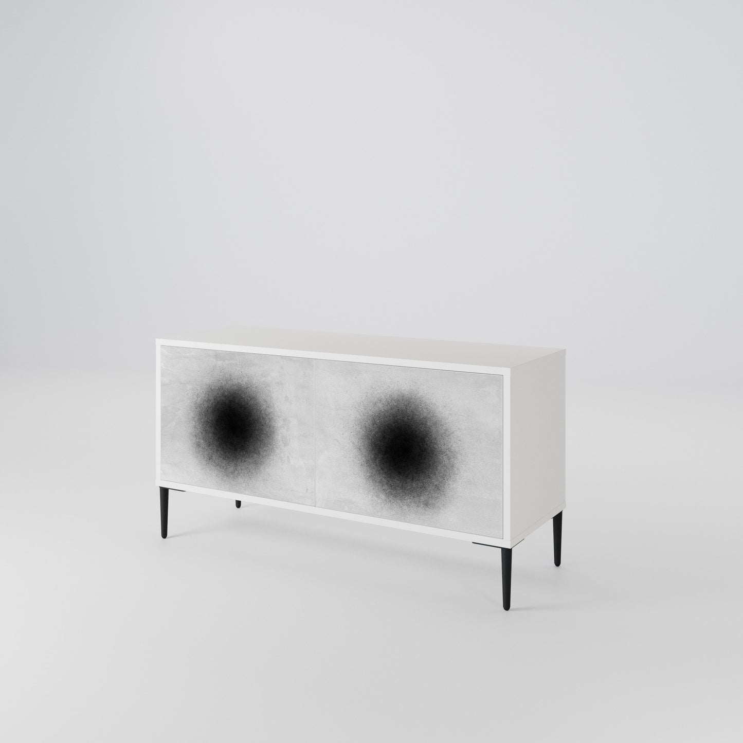 BLACK HOLE Mobile TV Compatto a 2 Ante