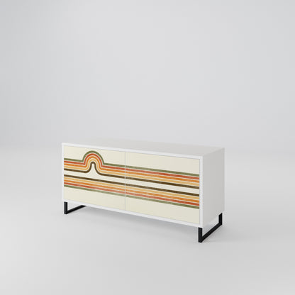 EXCEPTIONAL STREAM Mobile TV Compatto a 2 Ante