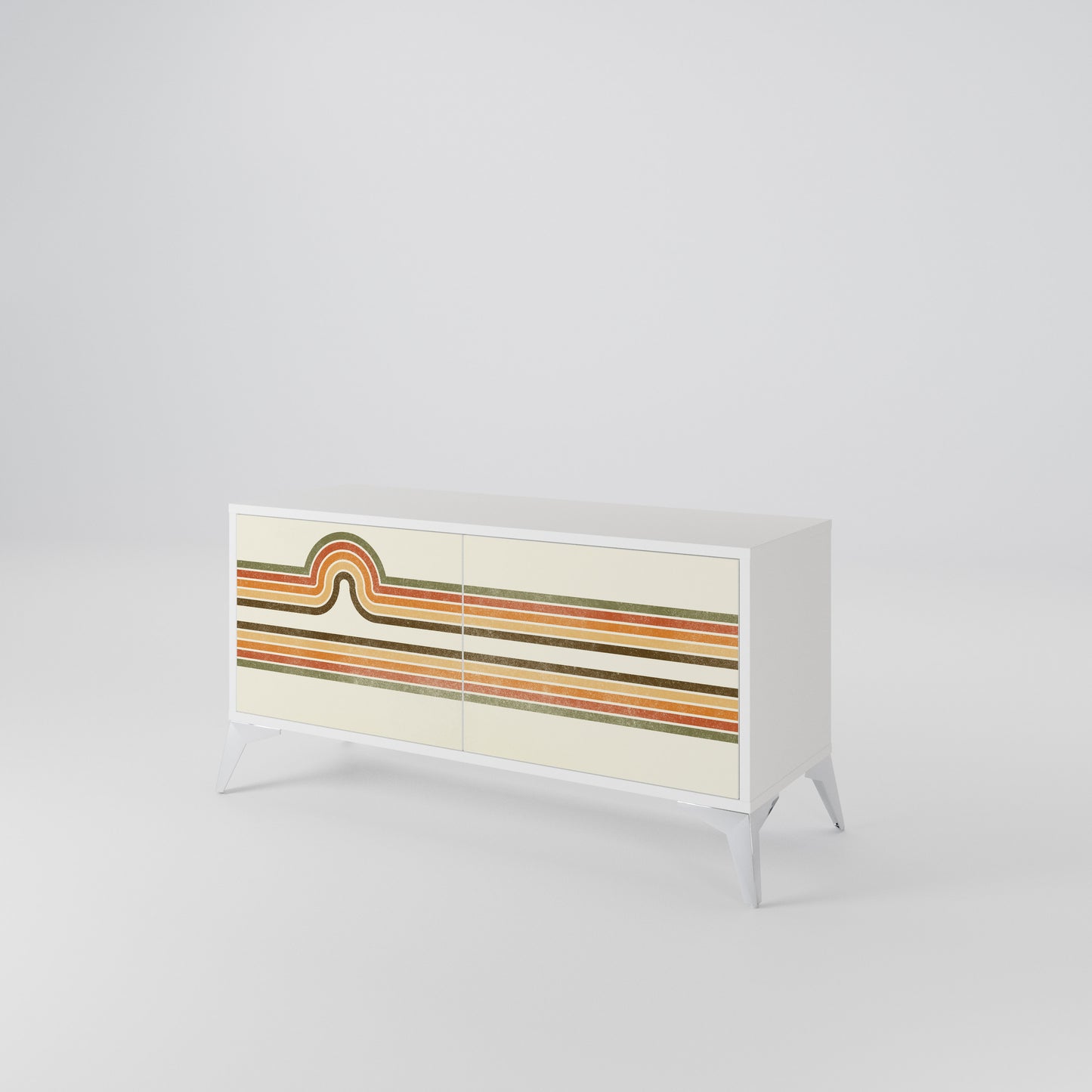 EXCEPTIONAL STREAM Mobile TV Compatto a 2 Ante