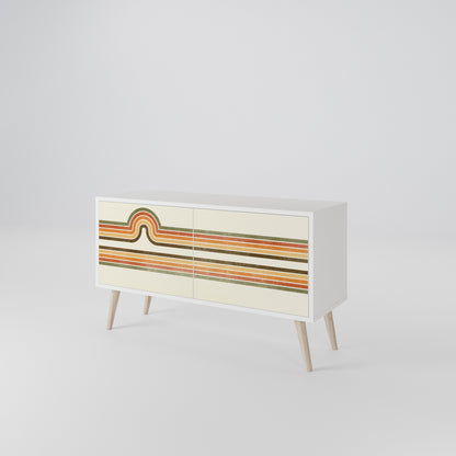 EXCEPTIONAL STREAM Mobile TV Compatto a 2 Ante