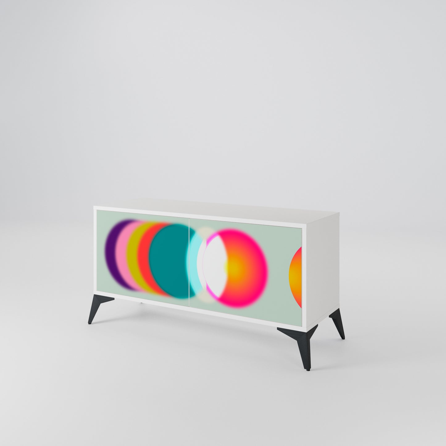 SYMPHONY OF COLORS Mobile TV Compatto a 2 Ante