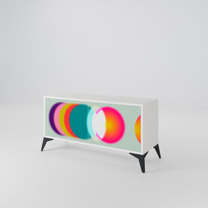 SYMPHONY OF COLORS Mobile TV Compatto a 2 Ante