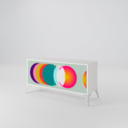 SYMPHONY OF COLORS Mobile TV Compatto a 2 Ante