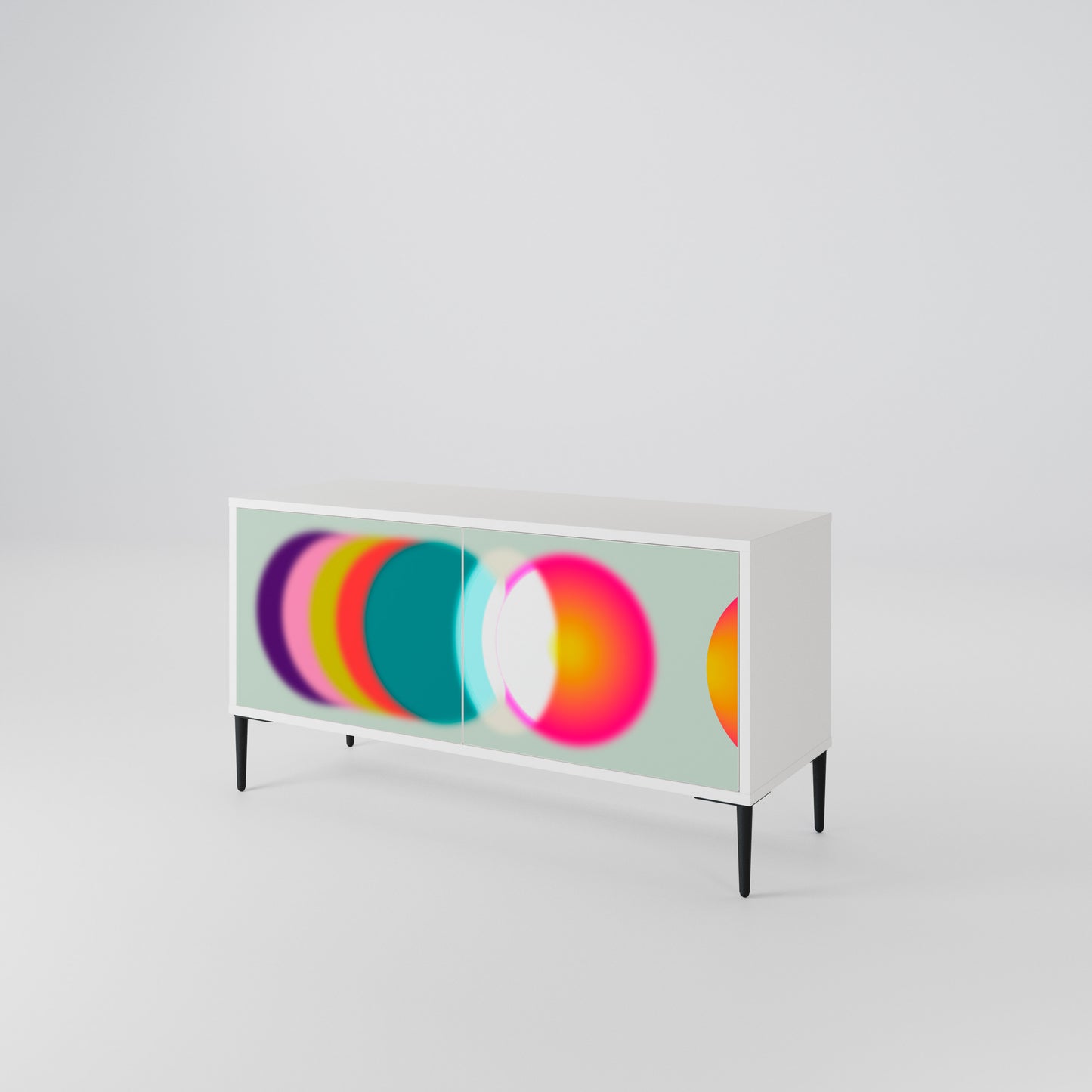 SYMPHONY OF COLORS Mobile TV Compatto a 2 Ante