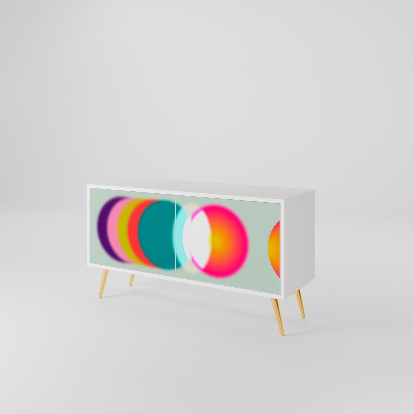 SYMPHONY OF COLORS Mobile TV Compatto a 2 Ante
