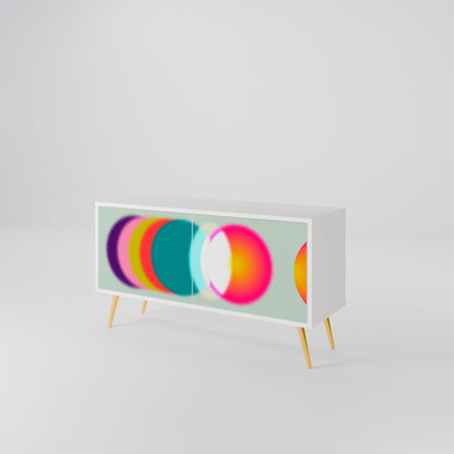 SYMPHONY OF COLORS Mobile TV Compatto a 2 Ante