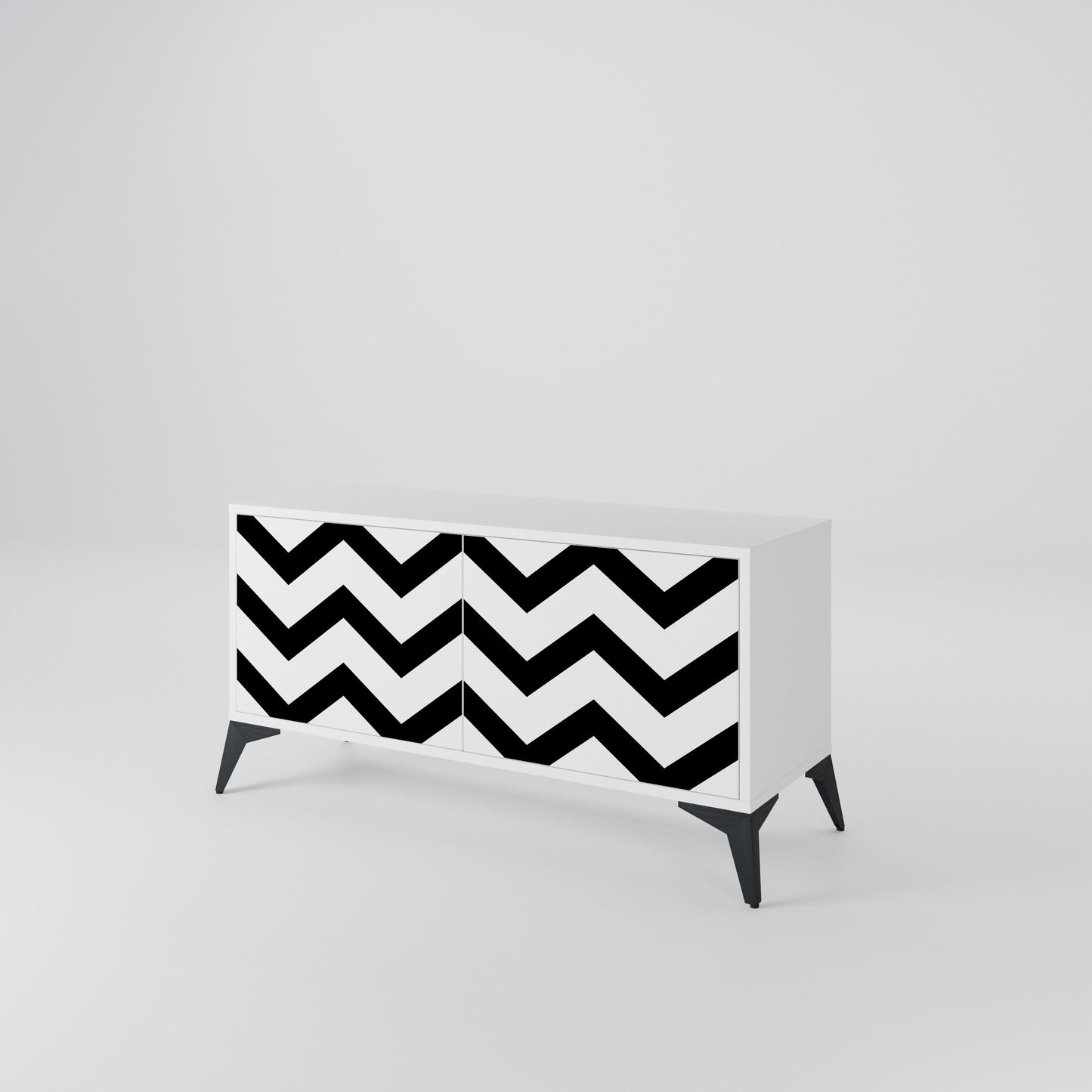 CLASSIC ZIG ZAG Mobile TV Compatto a 2 Ante