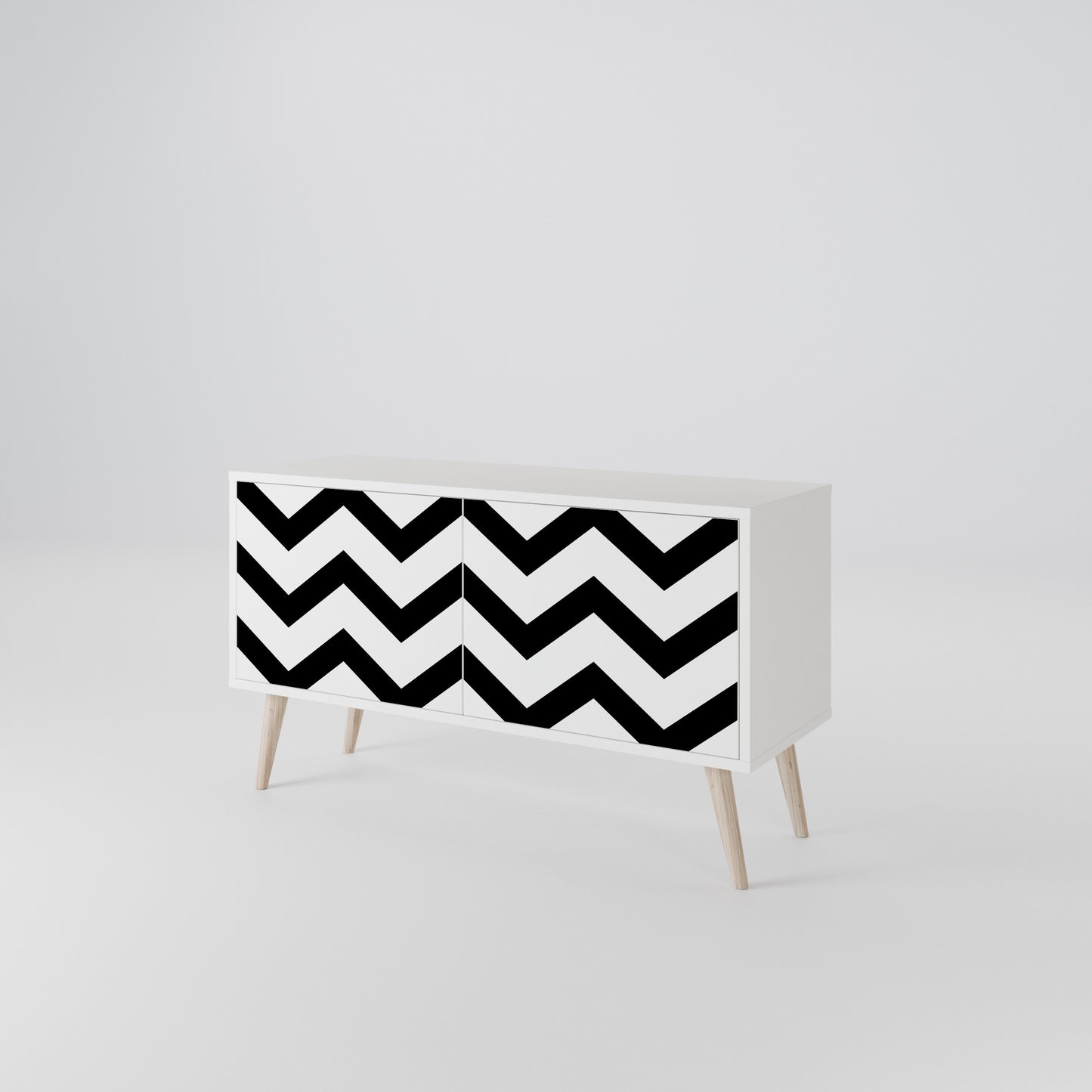 CLASSIC ZIG ZAG Mobile TV Compatto a 2 Ante