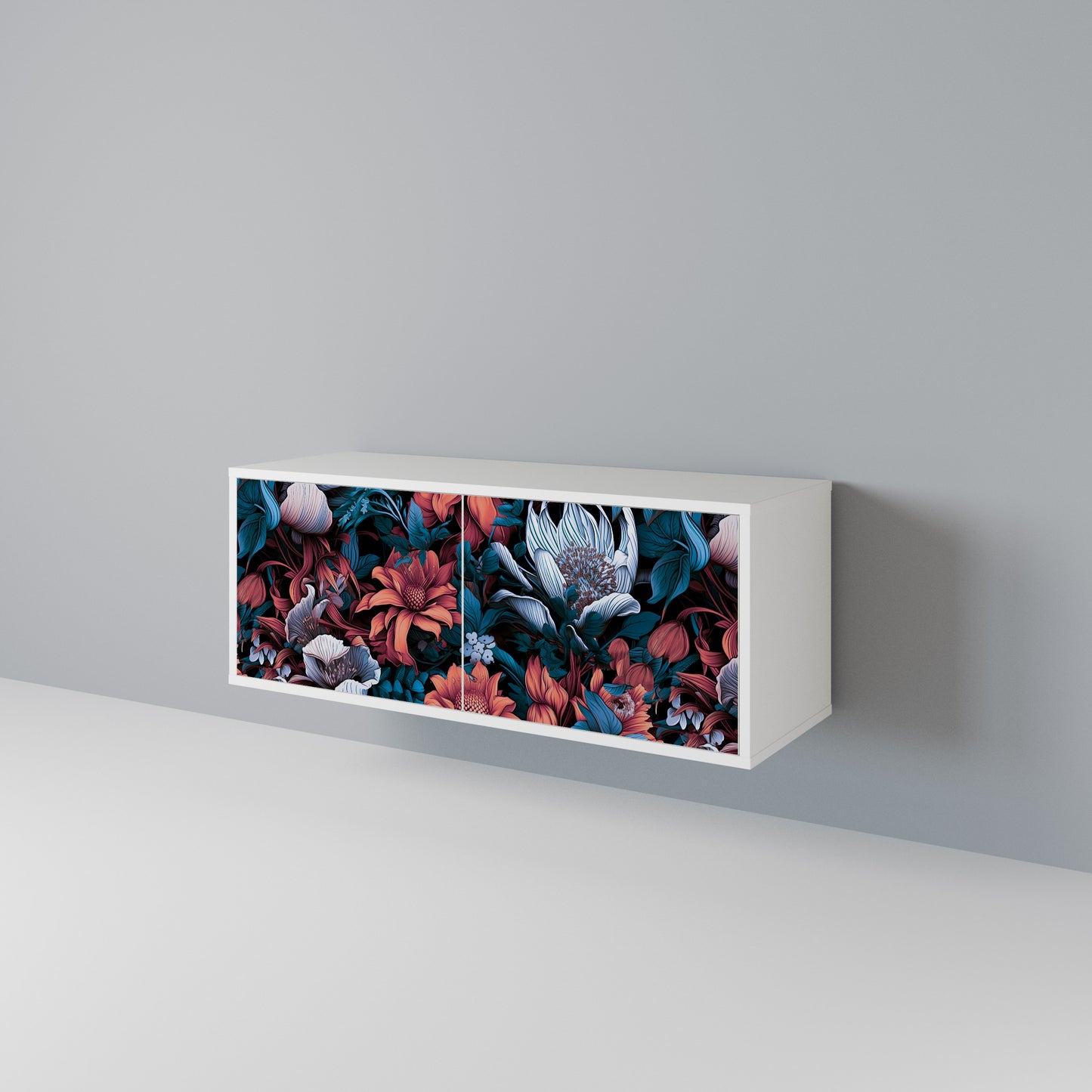 ETHEREAL BLOSSOMS Mobile TV Compatto a 2 Ante