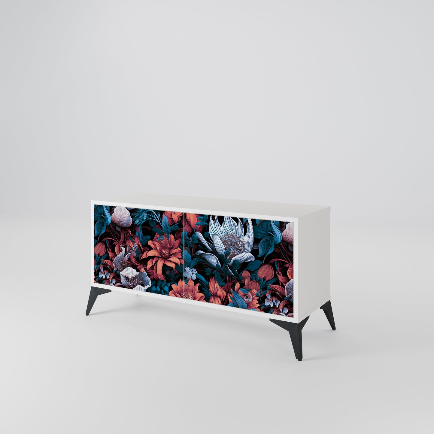 ETHEREAL BLOSSOMS Mobile TV Compatto a 2 Ante