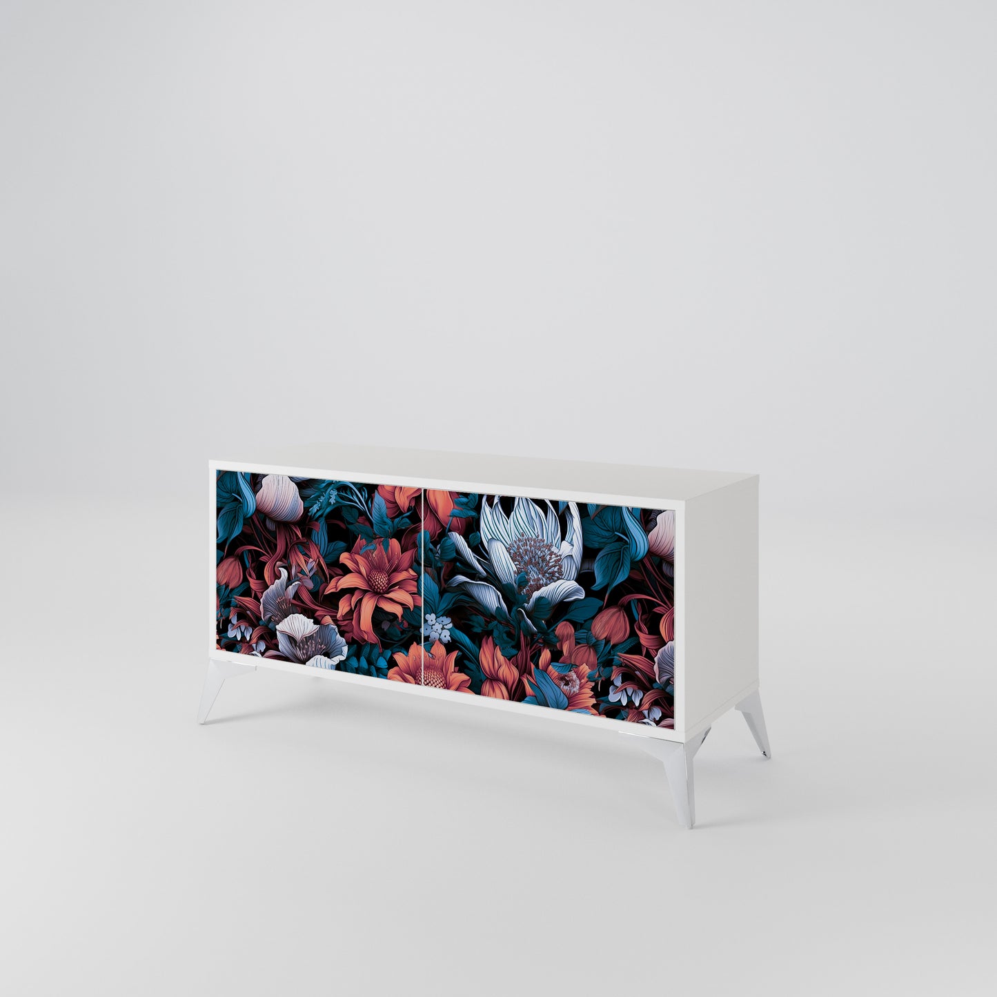 ETHEREAL BLOSSOMS Mobile TV Compatto a 2 Ante