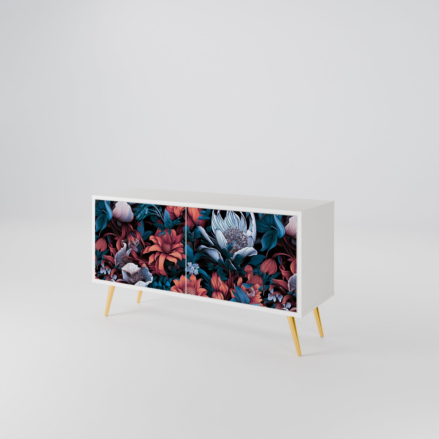 ETHEREAL BLOSSOMS Mobile TV Compatto a 2 Ante