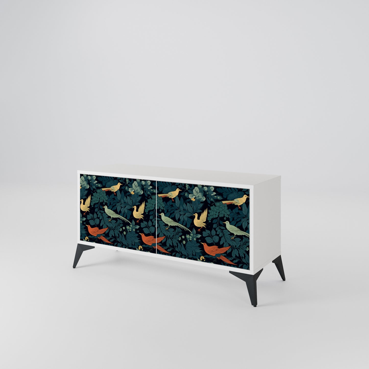 FOWL ORNAMENT Mobile TV Compatto a 2 Ante