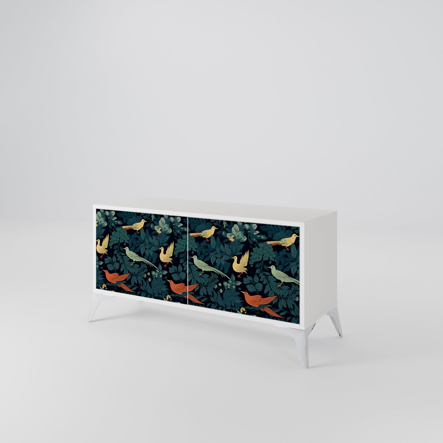 FOWL ORNAMENT Mobile TV Compatto a 2 Ante