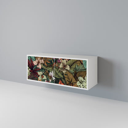 BOTANICAL EMERGENCE Mobile TV Compatto a 2 Ante