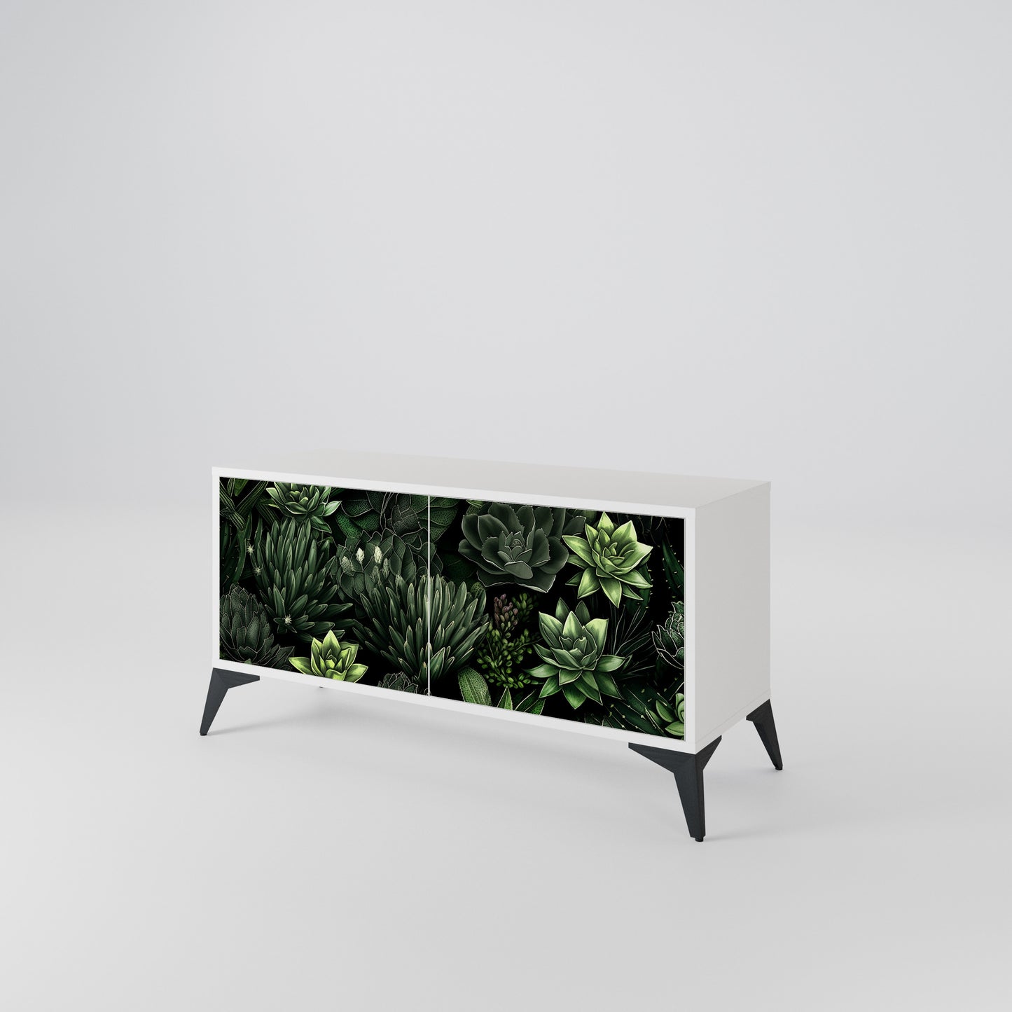 SUCCULENT JUNGLE Mobile TV Compatto a 2 Ante