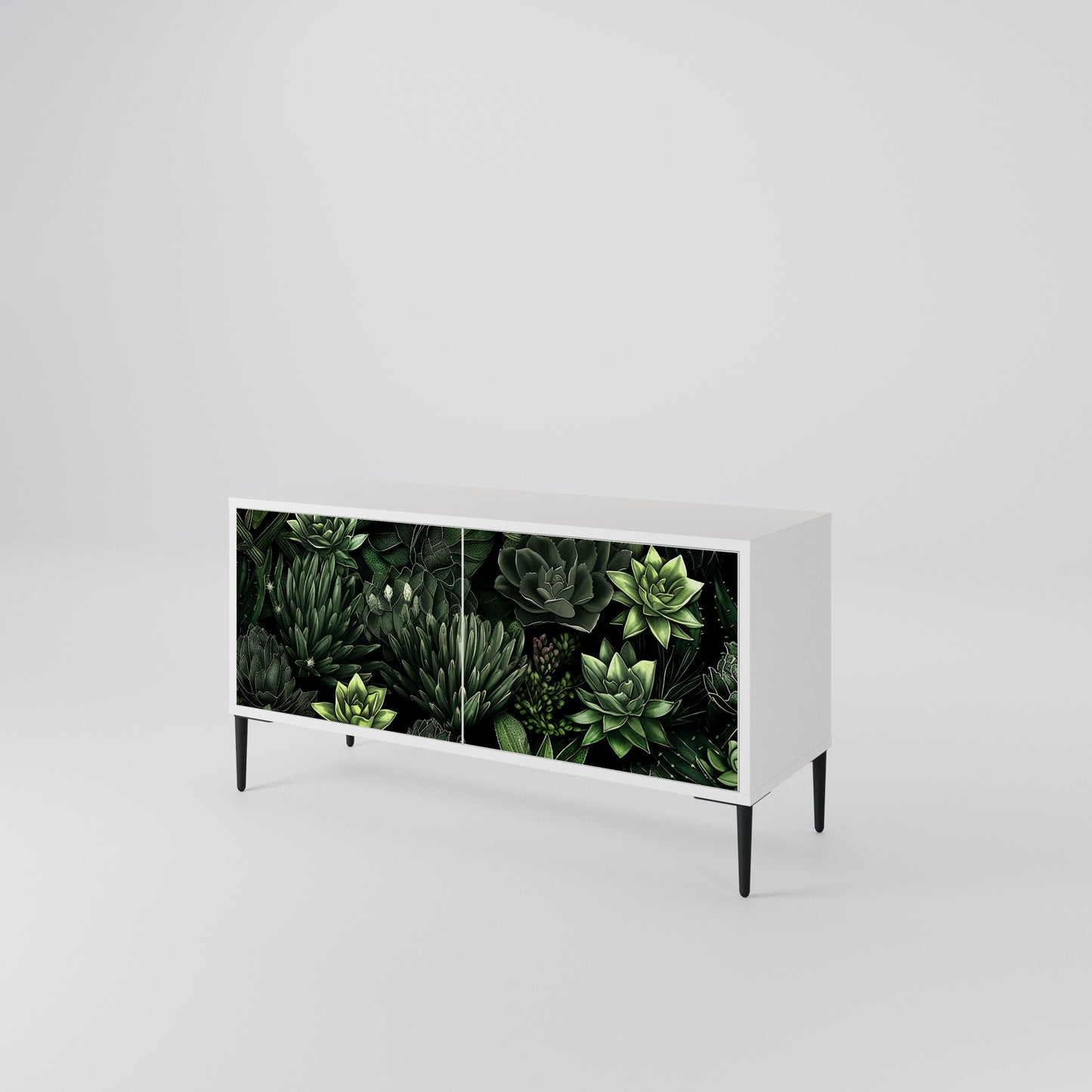 SUCCULENT JUNGLE Mobile TV Compatto a 2 Ante