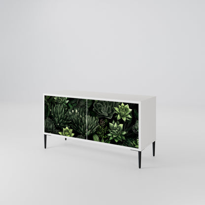 SUCCULENT JUNGLE Mobile TV Compatto a 2 Ante