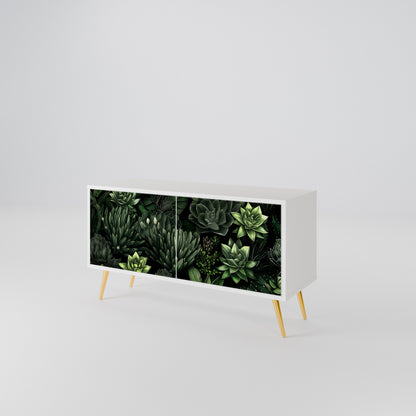 SUCCULENT JUNGLE Mobile TV Compatto a 2 Ante