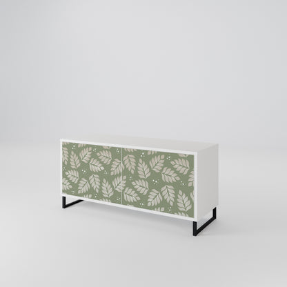 LEAVES ON GREEN Mobile TV Compatto a 2 Ante