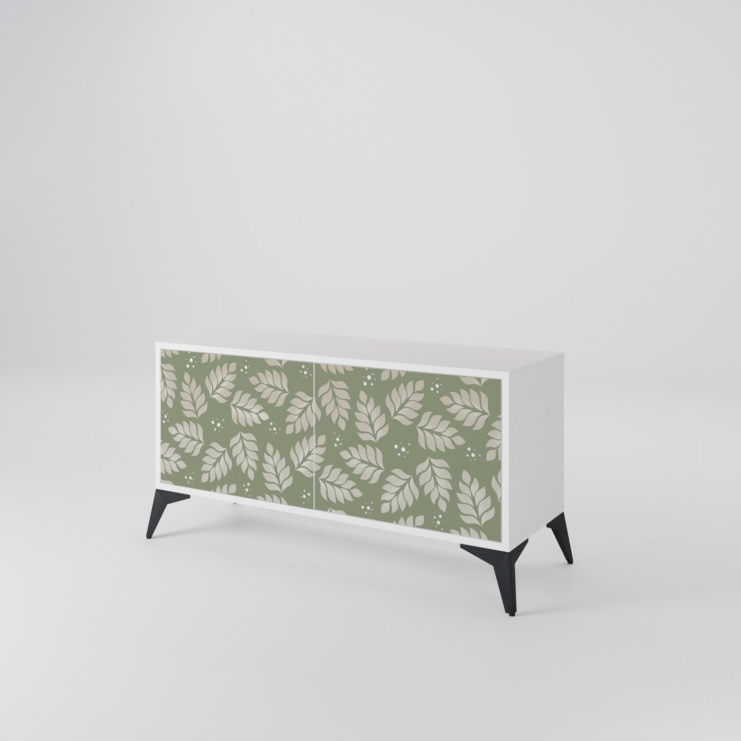 LEAVES ON GREEN Mobile TV Compatto a 2 Ante