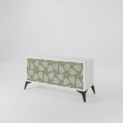 LEAVES ON GREEN Mobile TV Compatto a 2 Ante