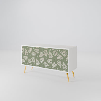 LEAVES ON GREEN Mobile TV Compatto a 2 Ante