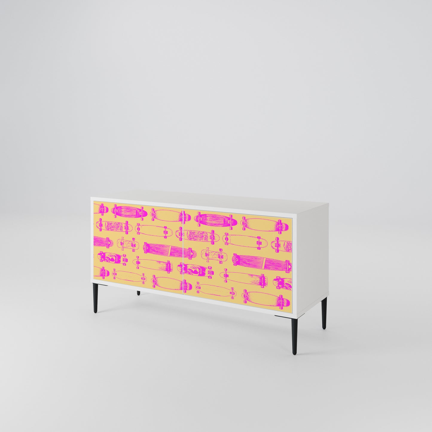 SKATEBOARD ARTISTRY Mobile TV Compatto a 2 Ante